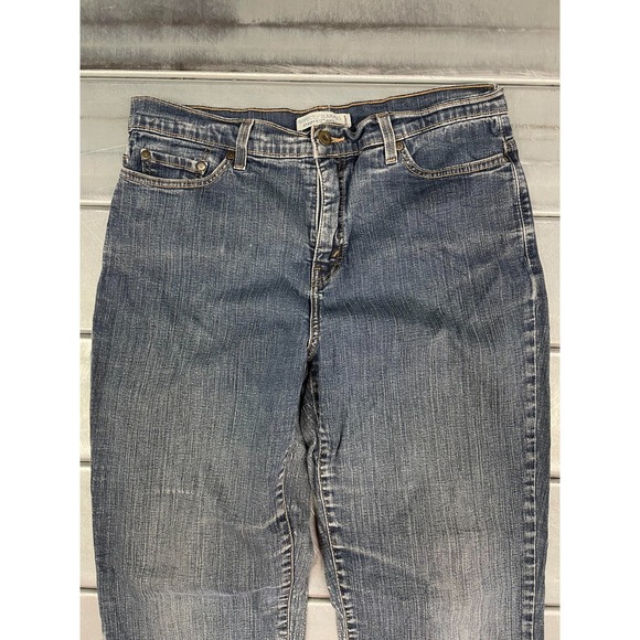 VTG Levis 512 Jeans Slimming Straight Womens 14M 32X31 Blue Medium Wash Denim - Picture 2 of 14